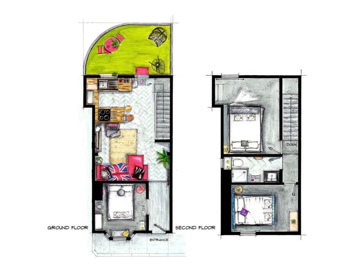 3 Double Bed Brittania Styled Central Home Near Lfc Sleeps 6 With Free Business Super Fast Fibre Broadband Ливърпул Екстериор снимка